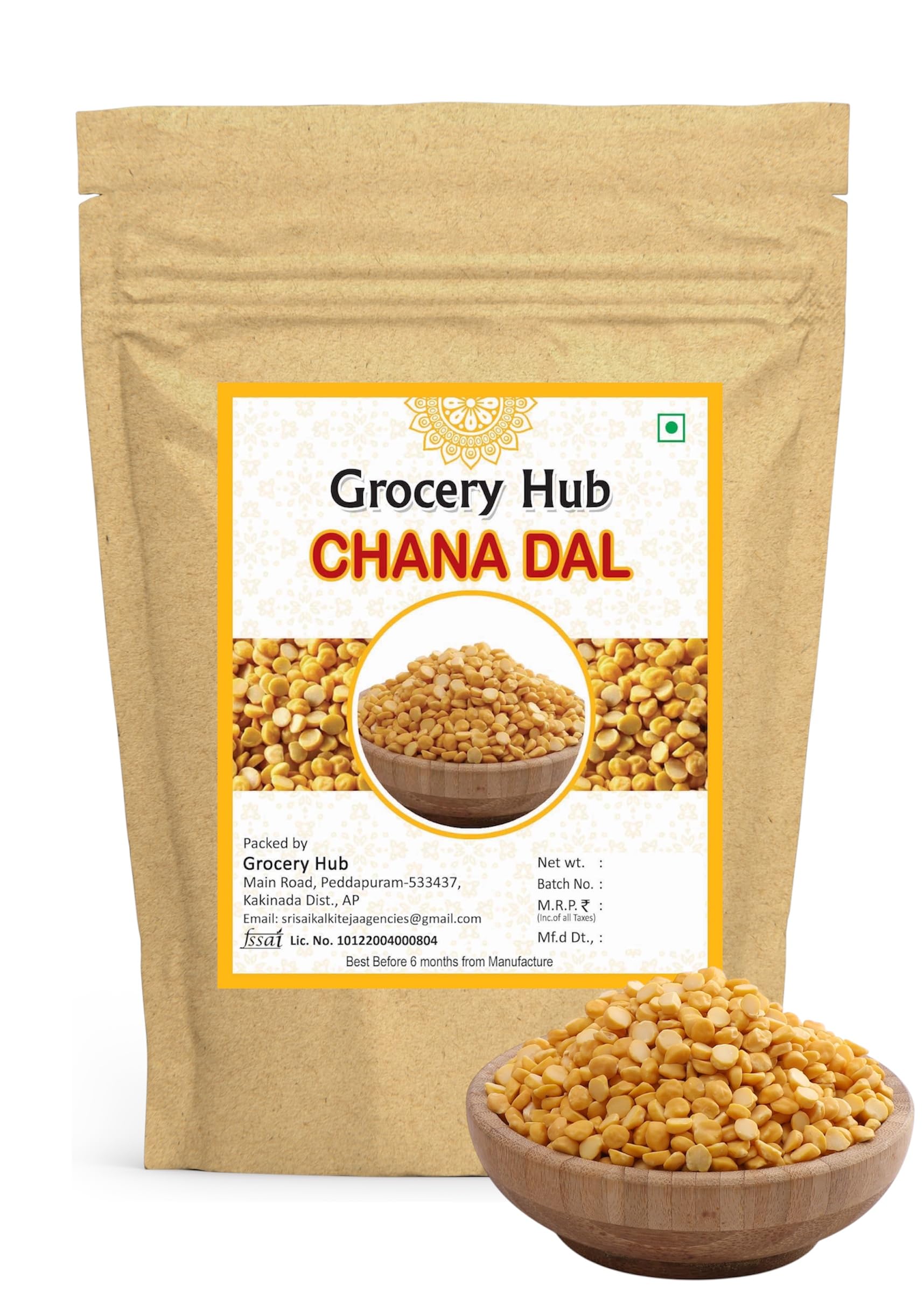 Grocery Hub Chana Dal, 2kg